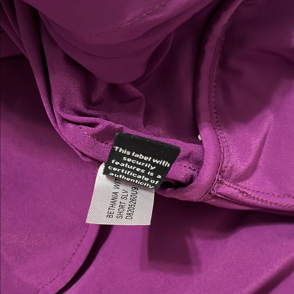 Diane Von Furstenberg Vibrant Magenta Mini Dress - Picture 8 of 13